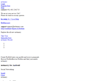 Tablet Screenshot of m.m4marry.com